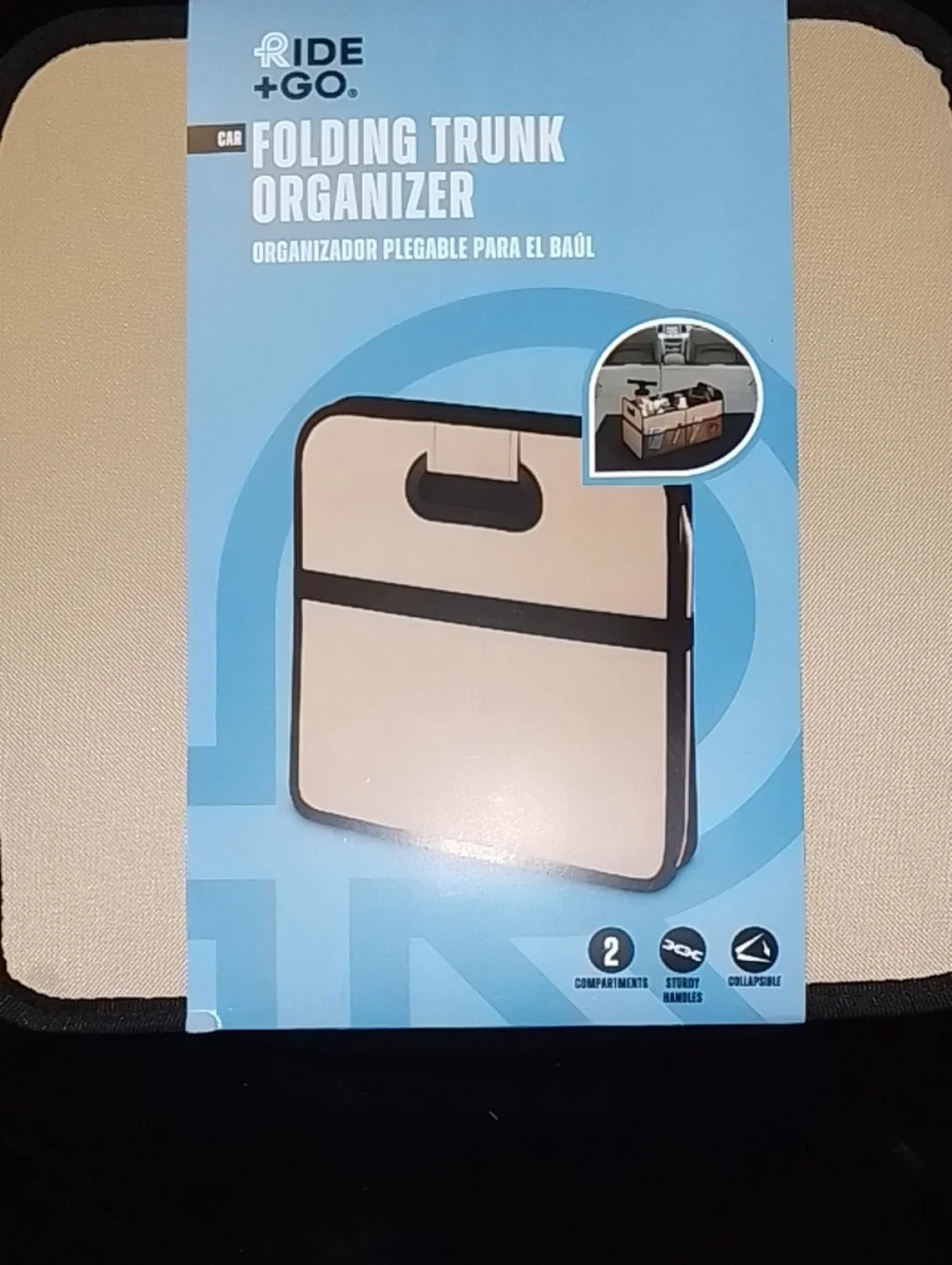 Folding Trunk Organizer with Handles